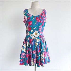 Vintage Nordstrom Floral Mini Dress